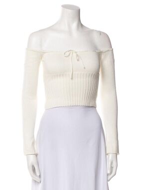 Danielle Guizio Cropped Sweater